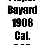 Pieper Bayard 1908 Cal. 7,65