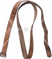 CINGHIA YUGOSLAVA PER MITR. IN PELLE MARRONE