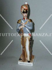 Statuetta ceramica "Grenadier de la Garde"
