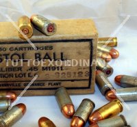 CARTUCCIA COLT 45 M1911 WW2 INERTE DISATTIVATA