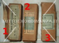 SCATOLA CARTUCCE 9x19 WW2 VUOTA ORIGINALE