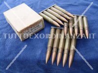 15 CARTUCCE MAUSER K98 1918 WW1 INERTI IN SCATOLA ORIGINALE