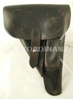 FONDINA P38 NVA DDR PELLE NERA MODIFICATA ESERCITO NORVEGESE