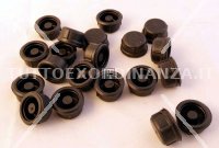 TAPPO VOLATA PER AK47 / AKM / AK74 IN GOMMA NERA