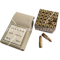 CARTUCCIA CAL. 7,62x25 TOKAREV DA ESERCITAZIONE INERTE