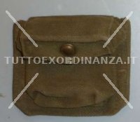 GIBERNA INGLESE PER CARTUCCE REVOLVER / PORTABUSSOLA WW2