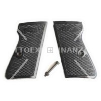 COPPIA GUANCETTE WALTHER PP USATE COMPLETE DI VITE