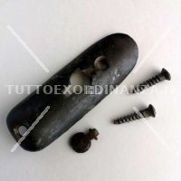 CALCIOLO IN METALLO + 2 VITI DA LEGNO CARCANO 1891/38 DA SCAVO