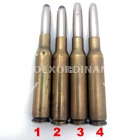 CARTUCCIA 6,5 MANNLICHER SCHOENAUER INERTE DISATTIVATA