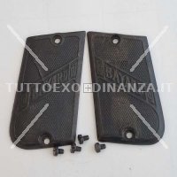 COPPIA GUANCETTE + VITI PIEPER BAYARD 1908 CAL. 7,65