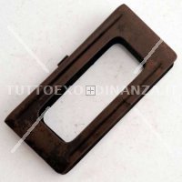 PIASTRINA CARCANO 91 IN OTTONE CREPATA