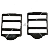 COPPIA PASSANTI CINGHIA IN METALLO