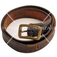 CINTURA IN CUOIO MARRONE VINTAGE