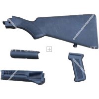 CALCIO COMPLETO AK47 IN POLIMERO NERO