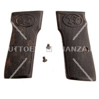 COPPIA GUANCETTE CON VITI WALTHER MOD. 4 CAL 7,65