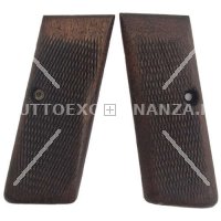 COPPIA GUANCETTE BROWNING / FN 1910/22 MILITARI IN LEGNO