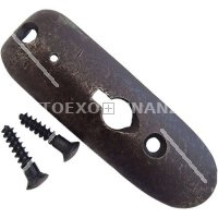 CALCIOLO IN METALLO + 2 VITI DA LEGNO CARCANO 1891/38 USATO