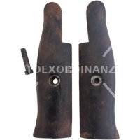 COPPIA GUANCETTE BAIONETTA GARAND IN LEGNO + VITE
