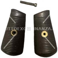 COPPIA GUANCETTE MAUSER C96 BOLO CON VITE