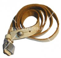 CINGHIA CARCANO M38 CUOIO BIANCO ORIGINALE