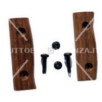 COPPIA GUANCETTE + VITI PER BAIONETTA 1907 LEE ENFIELD NO.1