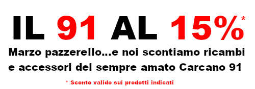 Banner Sconti Carcano 91