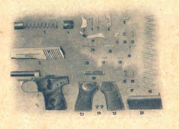 Schema Walther Modell 2 / Modell 5