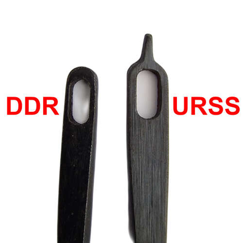 Particolare puntali bacchette Makarov